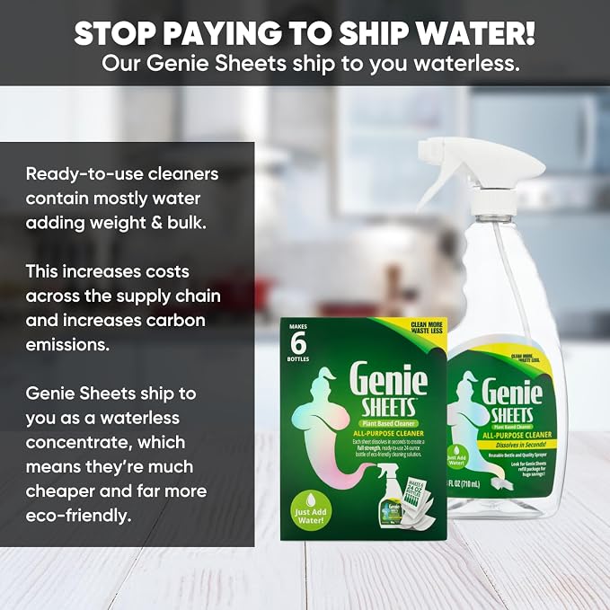 Genie Sheets All Purpose Cleaner | 1 Bottle - Image 4