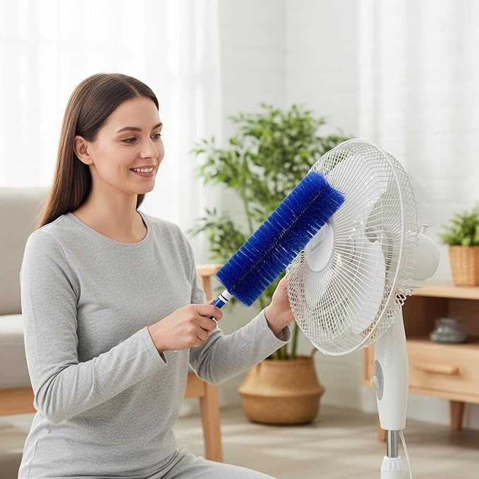 Bendable Fan Cleaning Brush – Soft Bristle Fan Cleaner - Image 3