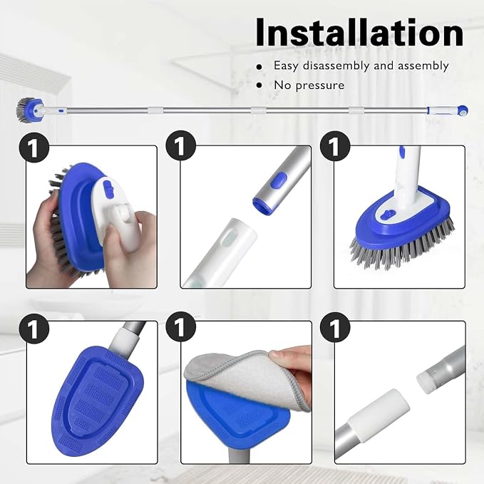 3-in-1 Floor Scrubber and Bathtub Cleaner - Image 4