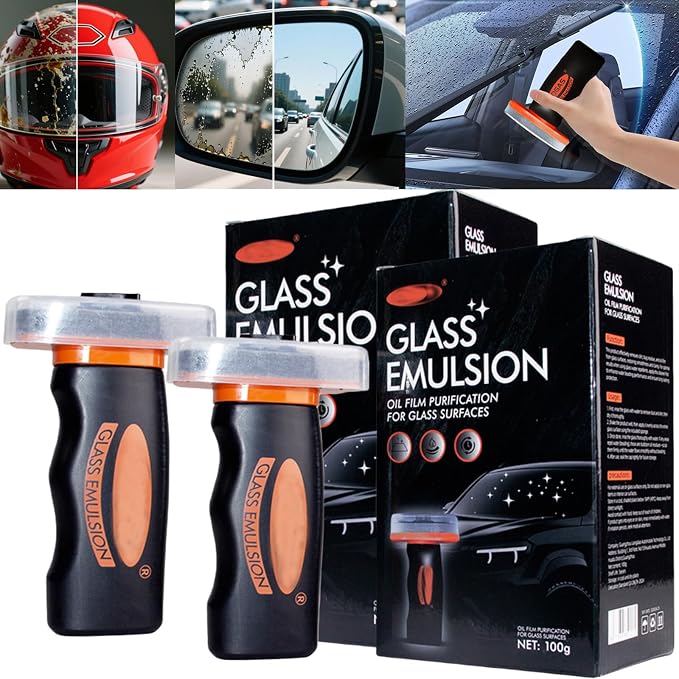 【2PCS】Glass Guard, Glass Oil Film Remover by Unknown
