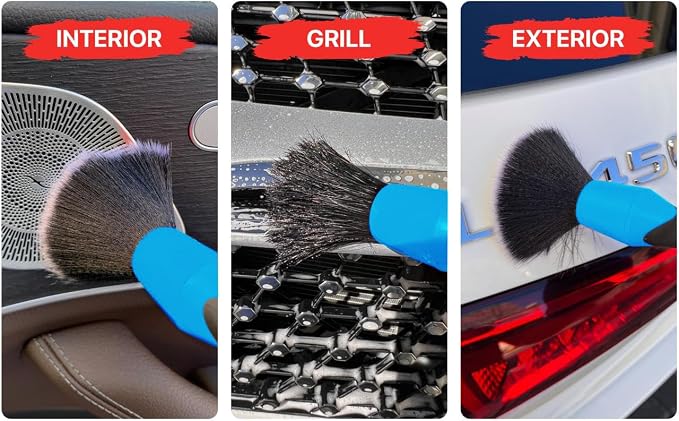 Preimum Car Detailing Brush Set - Image 3