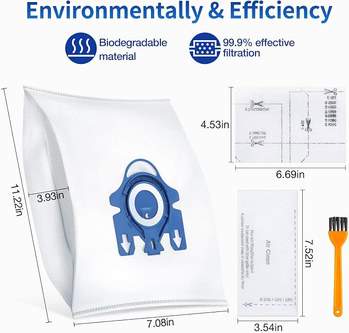 20 Pack 3D Dust Bags, Compatible - Image 3