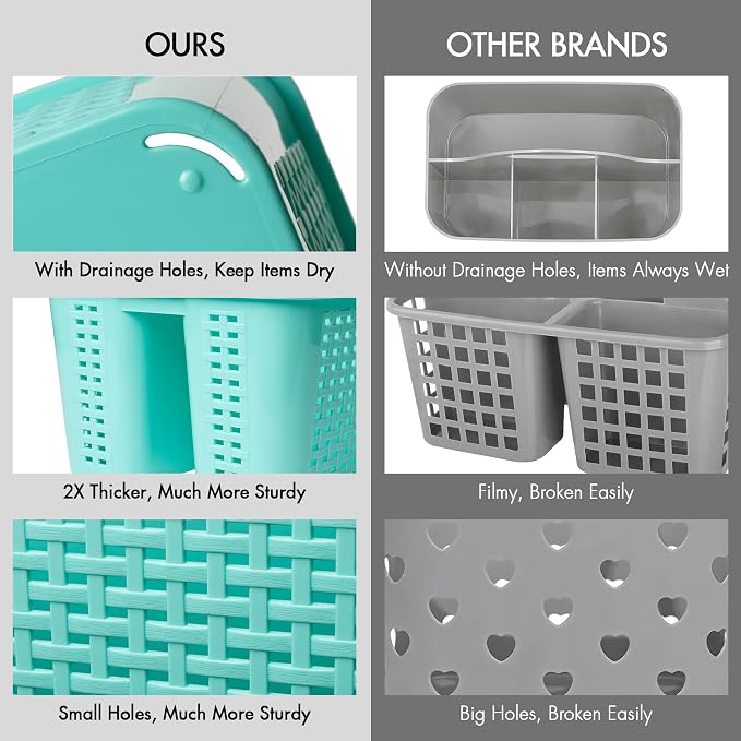 Tiawudi Portable Shower Caddy, Caddy Organizer - Image 5