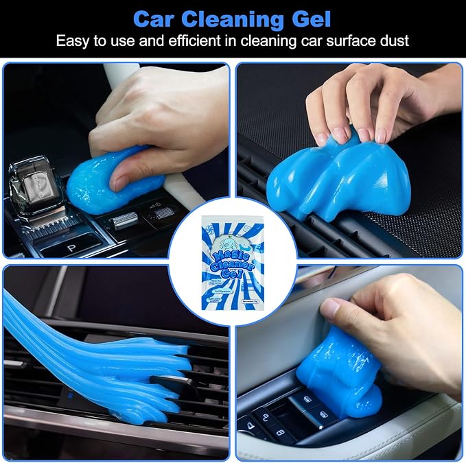 10PCS Car Detailing Cleaning Kit Interior Cleaner, Car Detailing Brushes - Image 5