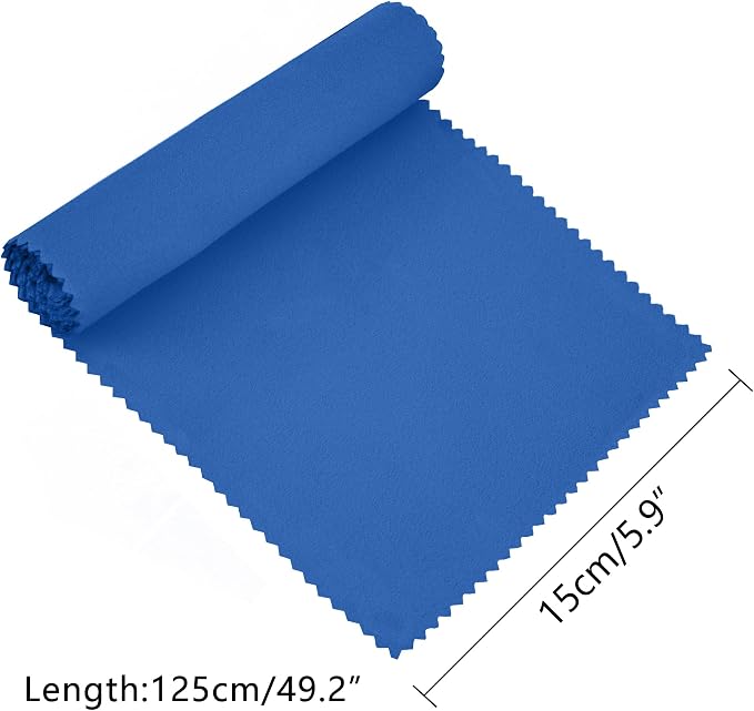 88 Keys Piano Keyboard Blue Dust Cover - Image 2
