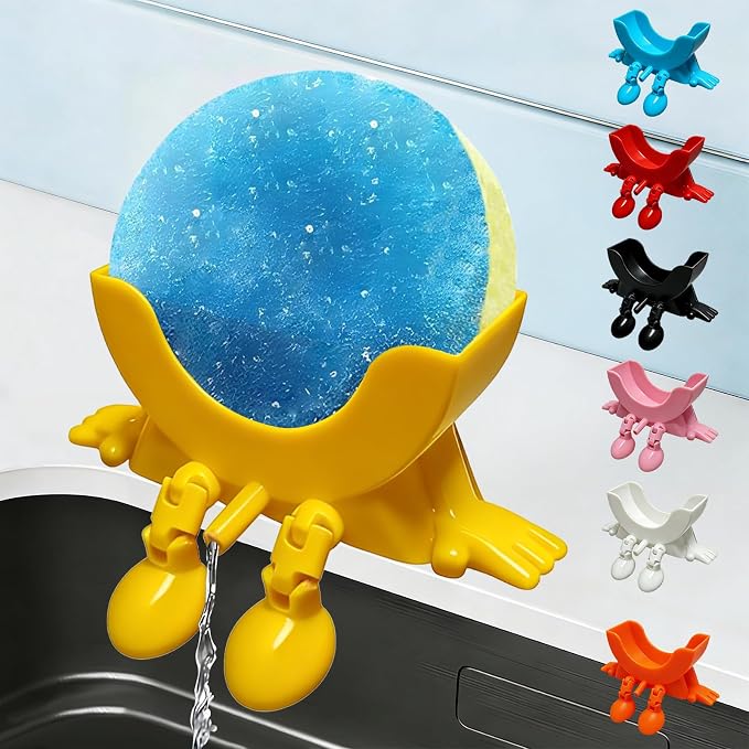 Cute Hanging Sponge Holder by Unknown