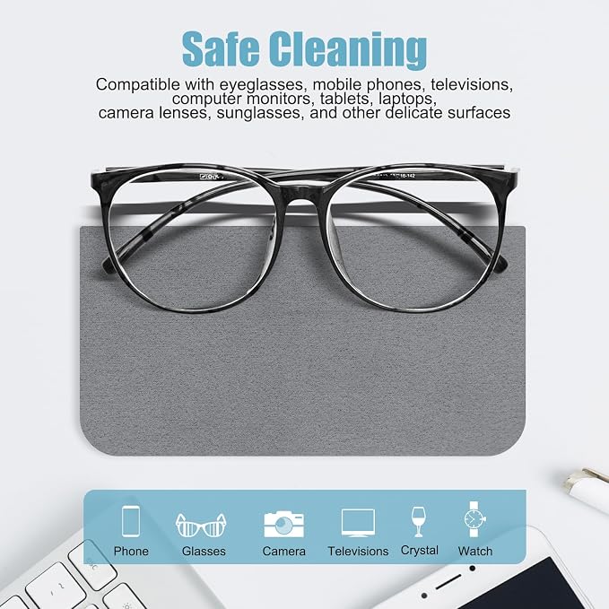 TENOC 15 Pack Microfiber Cleaning Cloths - Image 2