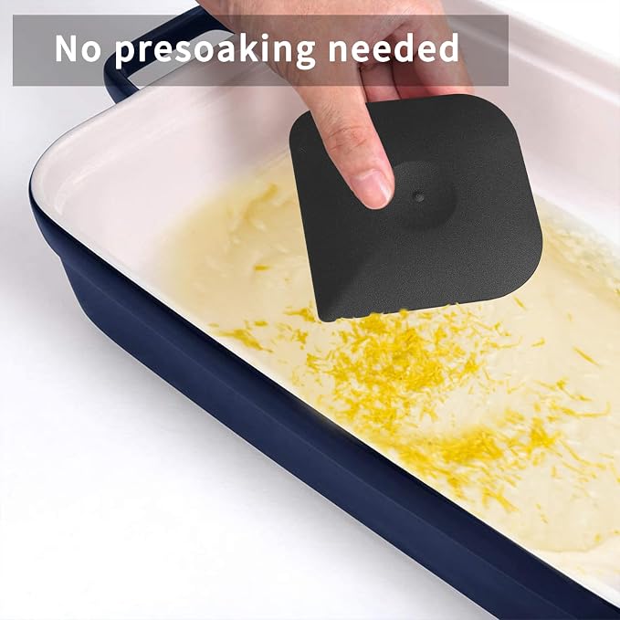 Herda Pan Scraper Pot Scraper Plastic Kitchen Scraper Tool, Cast Iron - Image 4