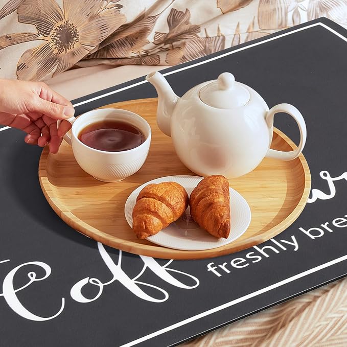 Findosom Dish Drying Mat, Cuttable Drying Mat - Image 9