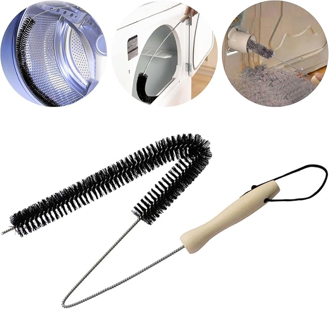 Long Reach Cleaner Brush, Steel Wire Nylon Cleaner Brush or Radiator Cleaning - Image 2