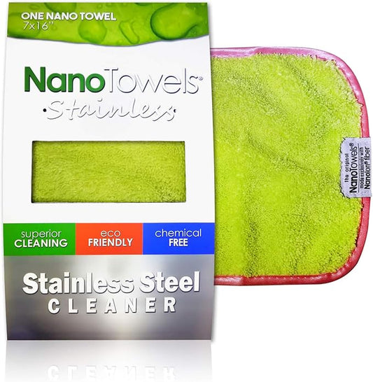Stainless Steel Cleaner | The Amazing Chemical Free Stainless Steel Cleaning by Nano+Towels