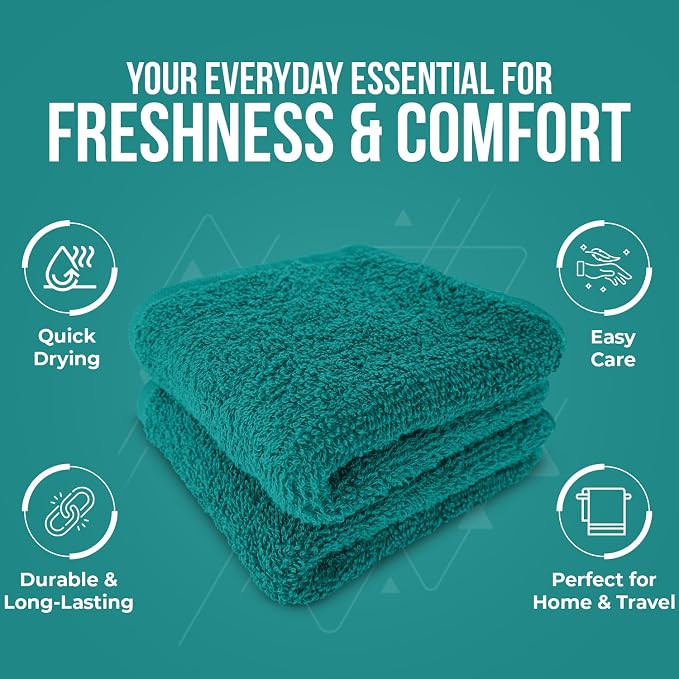 DAN RIVER 24 Pack Wash Cloths for Showering - Image 5