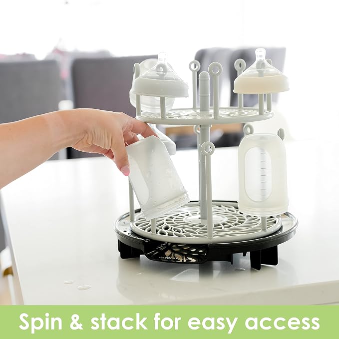 The First Years Spin Stack Bottle Drying Rack - Image 3