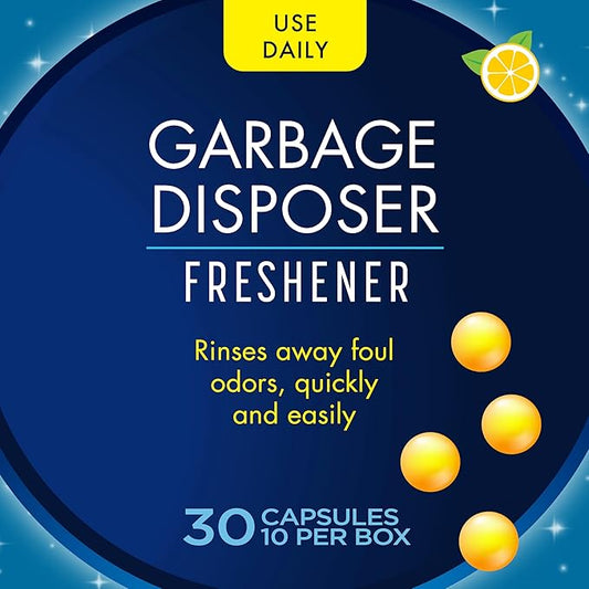 Glisten Garbage Disposer Freshener, Sink Disposal Odor Eliminator, Quick and - Image 2