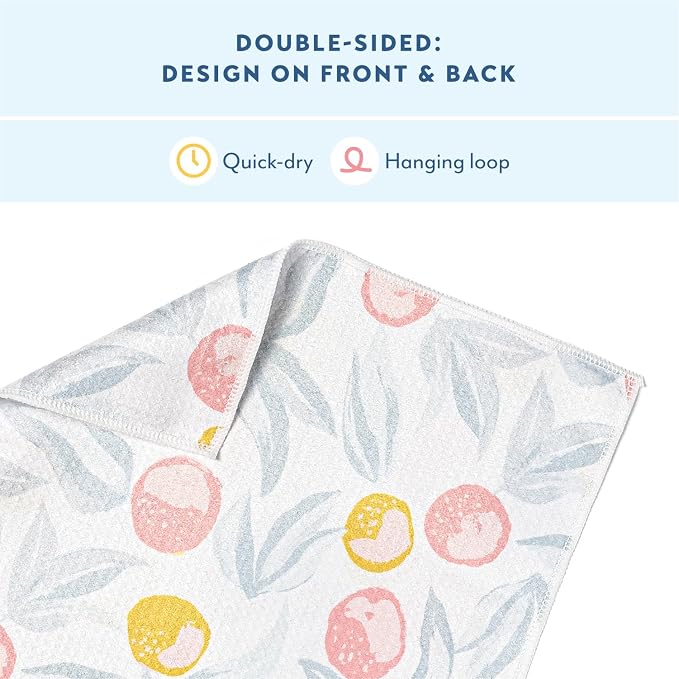 ELYN Microfiber Kitchen Dish Towel & Dish Cloth Set, Quick-Dry & Absorbent - Image 4