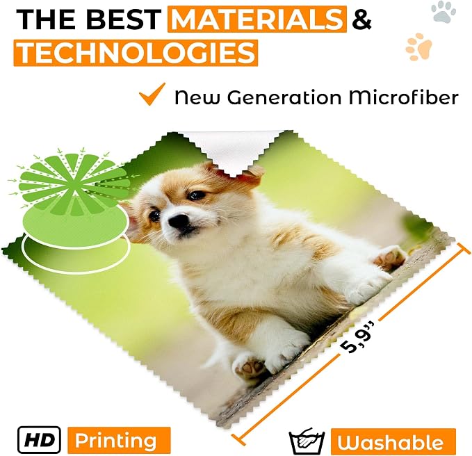 Microfiber Cleaning Cloth for Glasses - Image 2
