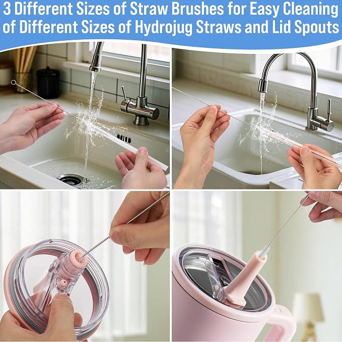 XANGNIER 5 Pcs Water Bottle Cleaner Brush Set - Image 5