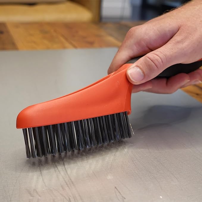 Red Devil 4162 Soft Grip Stainless Steel Wire Brush - Image 5