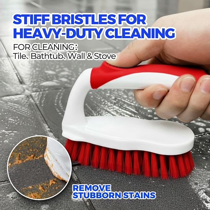 Scrub Brush - 6 Pack, Scrub Brushes - Image 3