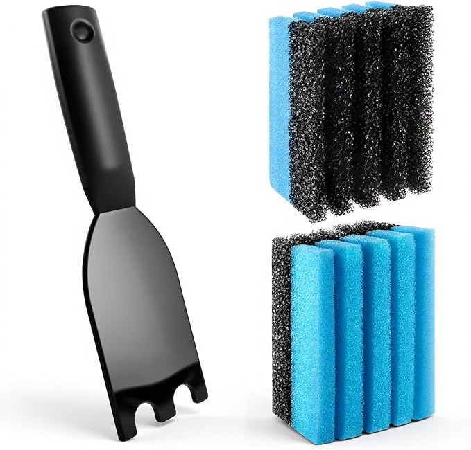 2-Pack Cleaning Sponge 12207 and 1-Pack Grill Scraper by Unknown