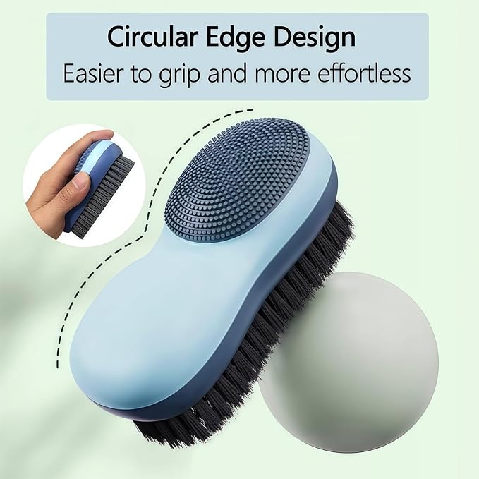 Heavy Duty Nail Brush for Cleaning Fingernails Two Sided Fingernail Scrub Brush - Image 3