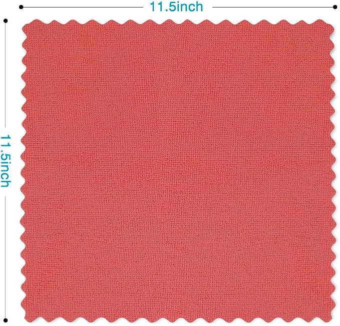 Orighty Cleaning Cloths, Shop Towels 100 Pack, Shop Rags Reusable, Microfiber - Image 5