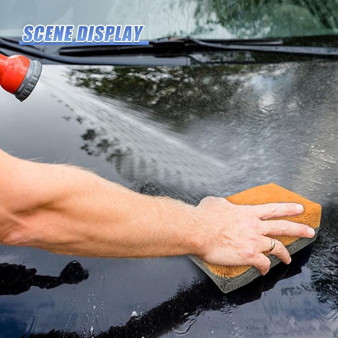 3PCS Microfiber Applicator Pads, Soft No-Scratch Car Wash Sponge, Washable - Image 6