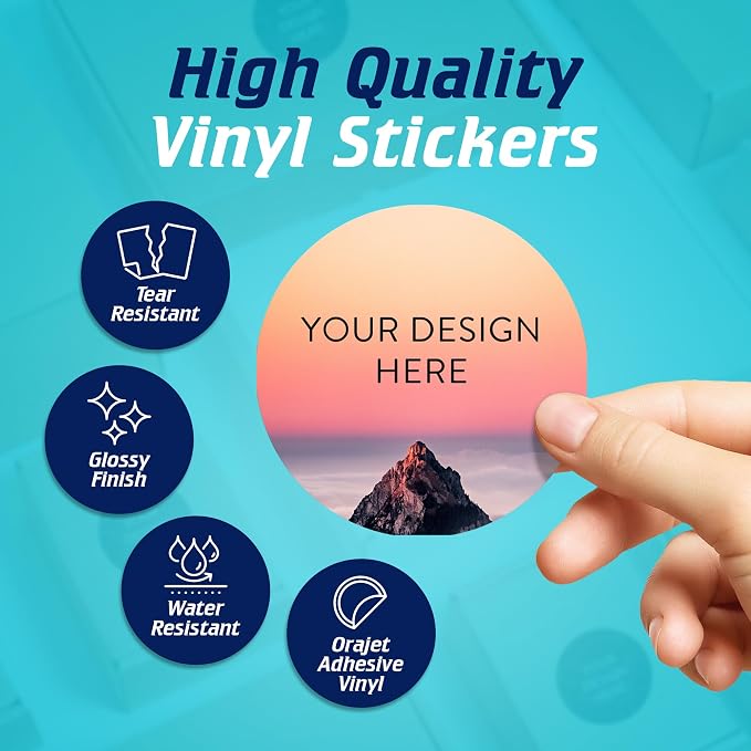 100 Custom Vinyl Stickers - Image 3
