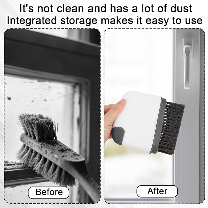 2pcs 2-in-1 Groove Cleaning Brush, 2025 Upgraded Crack Cleaner Tool Handheld - Image 4