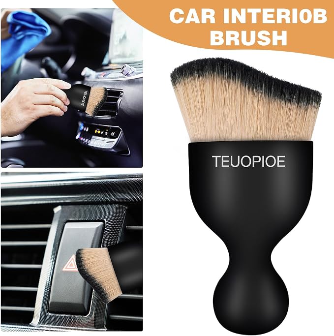 Car Interior Cleaning Brush, Car Duster Interior, Car Detailing Brush Dusting - Image 5