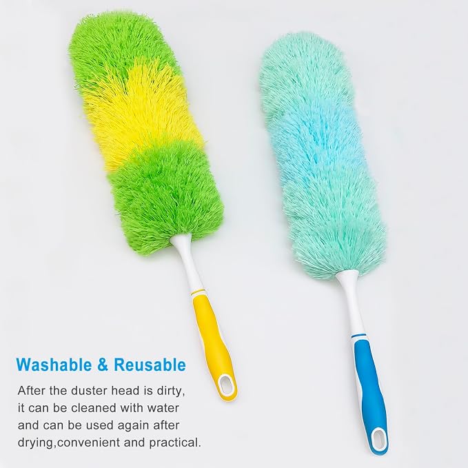 2 Pack 20-inch Microfiber Dusting Dusters - Image 7