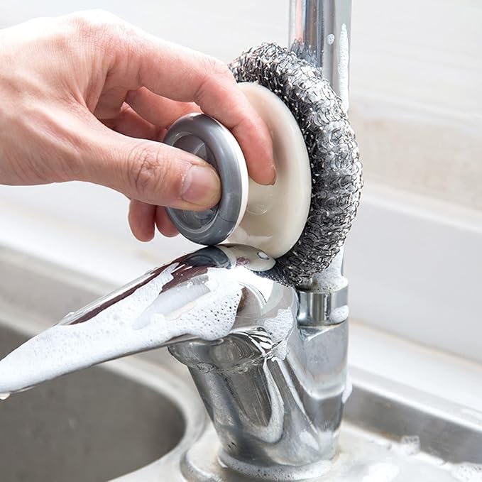 Onewly 24Pack Steel Wool Scrubber - Image 6