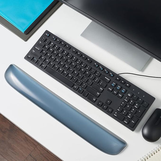 STAPLES Gel Keyboard Wrist Rest, Ergonomic Non‑Slip Wrist Support Cushion - Image 2