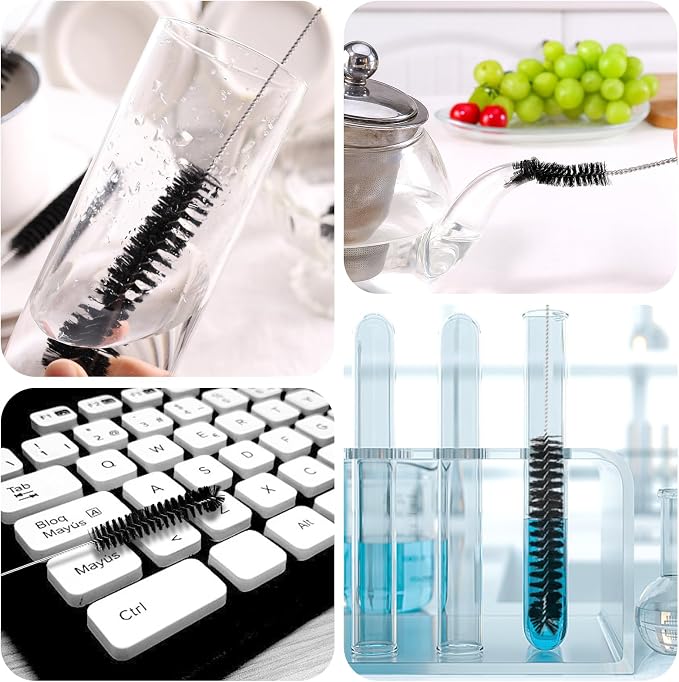 LOVEINUSA Straw Cleaner Brush, Bottle Cleaning Brushes - Image 3