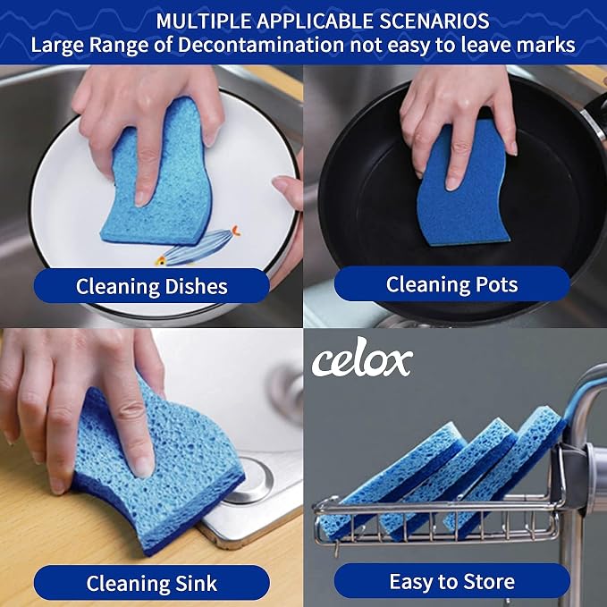 CELOX Sponge for Cleaning Kitchen and Household - Image 5