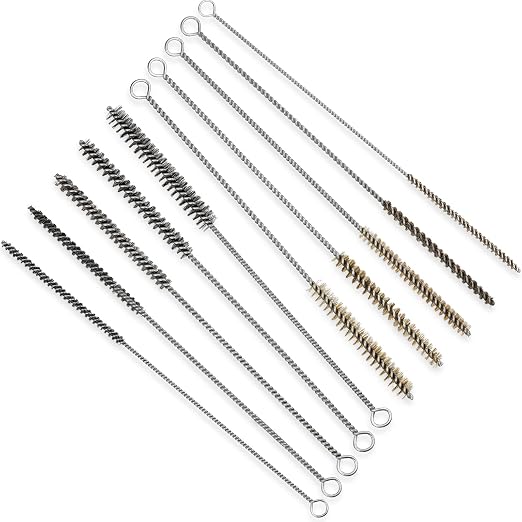 10 Pieces Wire Tube Brushes Bulk by Perthlin