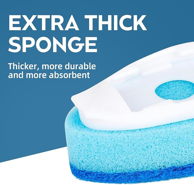 Dish Wand Sponge Refills, 6 Sponges Replacement Heads DishWand Non Scratch - Image 2