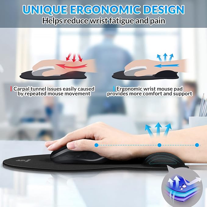 Gimars Upgrade Round Mouse Pad - Image 3
