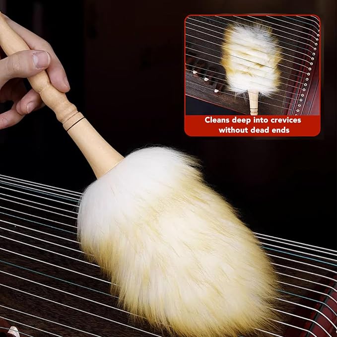 Piano Wool Cleaning Brush, Dust Removal Tool - Image 5