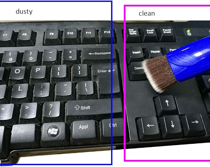 yueton Double Ended Portable Cleaning Brush Mini Hand Held Magic Brush Duster - Image 5