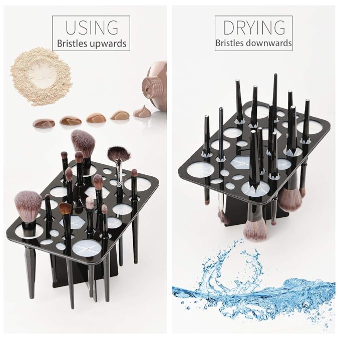 Acrylic Drying Rack for Brushes, Collapsible Stand - Image 4