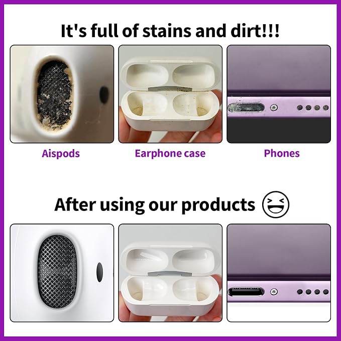 Cleaner Kit for Airpod, Earbud Cleaning Putty, Cleaning Kit Compatible - Image 2