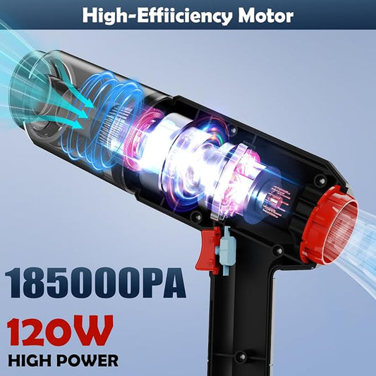 Handheld Vacuum for Home, Cordless Portable Vacuum Cleaner, Rechargeable - Image 2