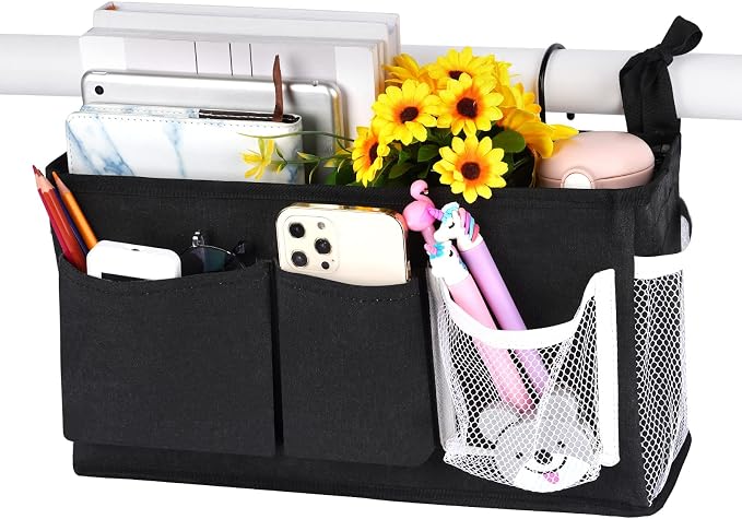 Loghot Bedside Caddy/Bedside Storage Bag Hanging Organizer by Loghot