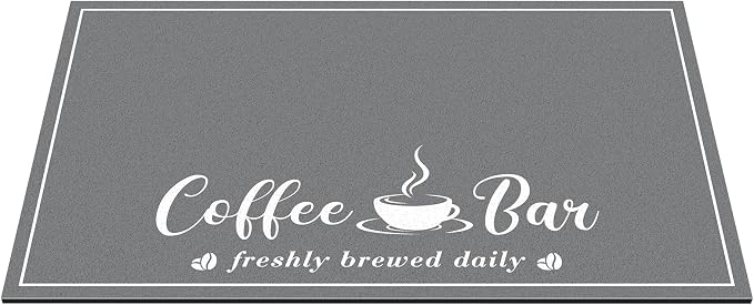 Absorbent Coffee Mat, Fashion Dish Drying Mat - Image 9