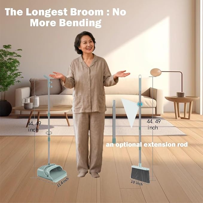 Upgrade Broom and Dustpan Combo Set - Image 4