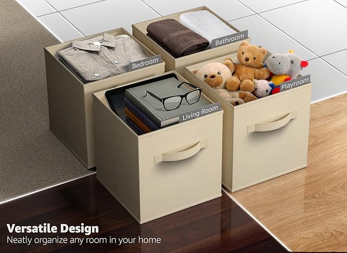 Sorbus 13 Inch Storage Bins - Image 6