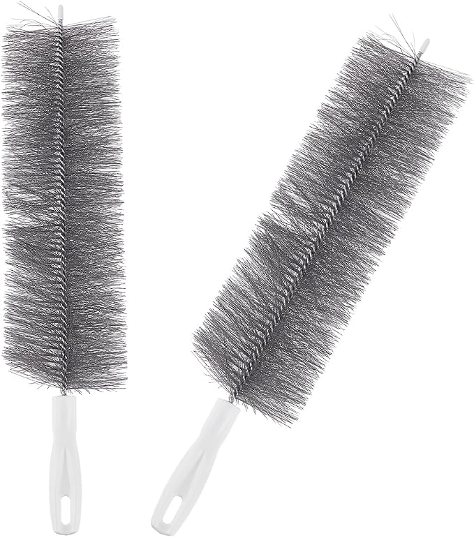 CREATCABIN 2Pcs Fan Cleaning Brush Flexible Fan Dusting Brush Gray Nylon by CREATCABIN