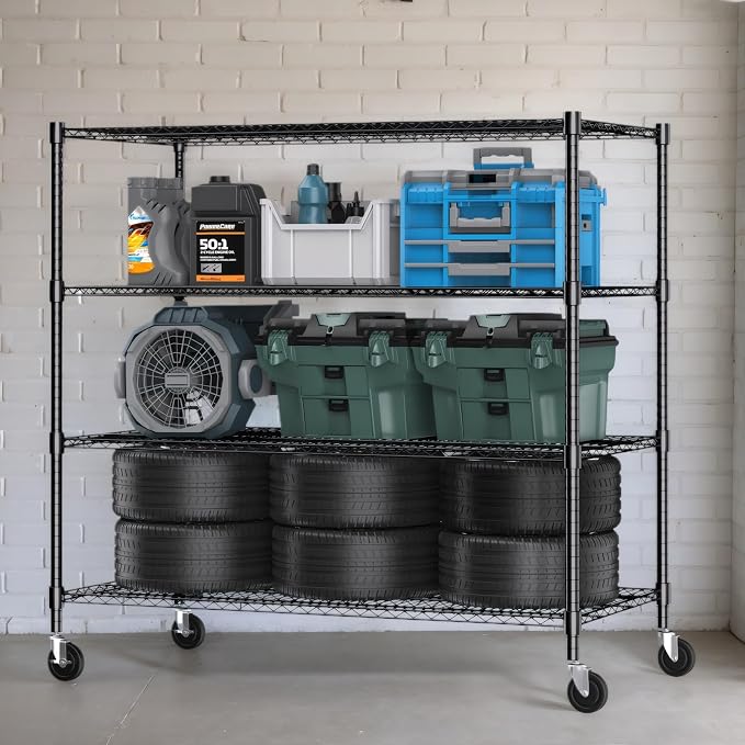 Himimi 4 Tier Wire Shelving - Image 5