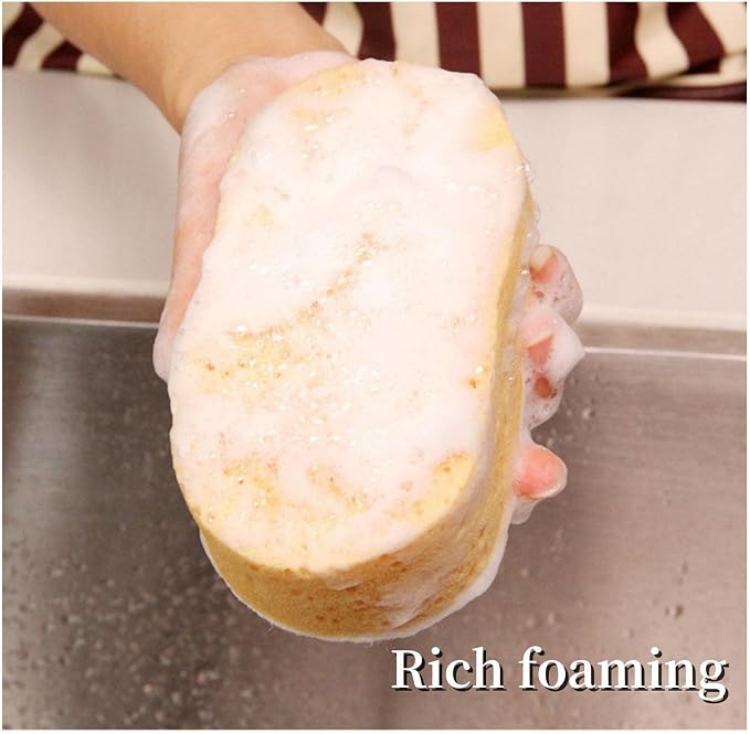 5 Pack Clean Sponges, High Density Large Sponge Wipers, Strong Scrubbing Ability - Image 2